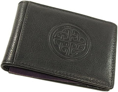 Celtic Wallet & Money Clip Irish Knot Leather by Our Maker-Partner in Co. Cork,