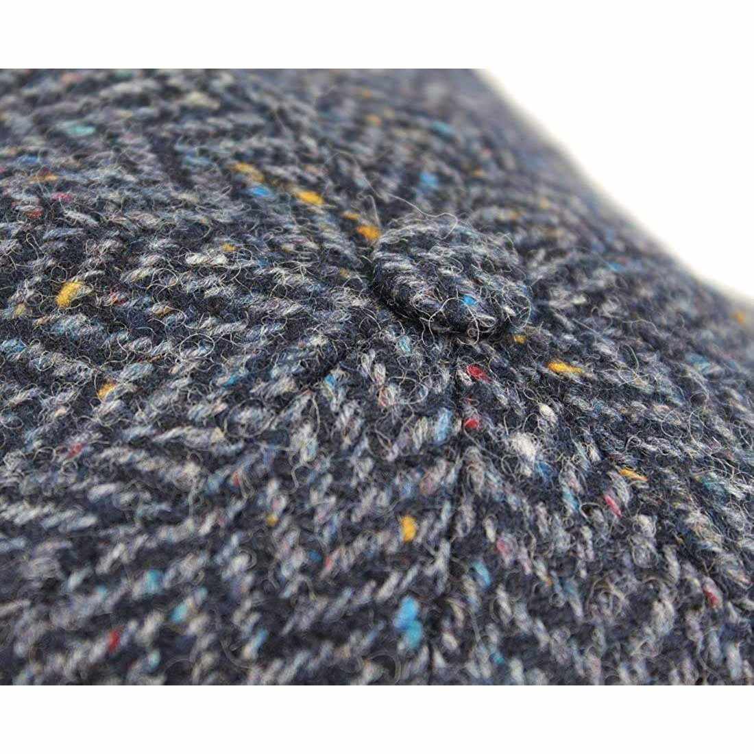 Blue Herringbone
