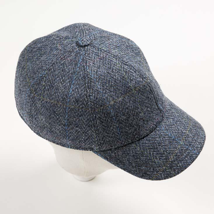 Biddy Murphy Baseball Cap - Wool Mens Baseball Cap Made in Ireland, Tweed  Men's Hat with Ear Flaps, Dressy Winter Hat for Men