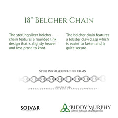 Sterling Silver Celtic Knot Necklace: Symbol of Unending Love – Irish Craftsmanship