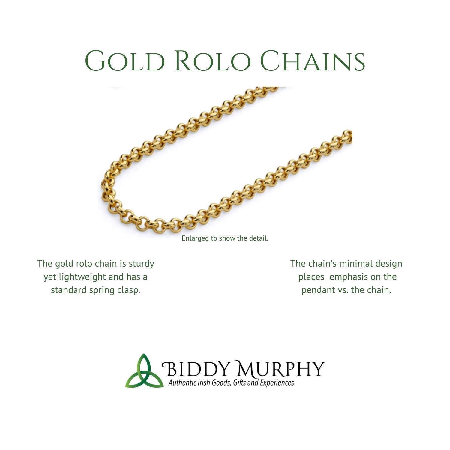 Gold Cross Necklace Small Cross Necklace Celtic Cross For Everyday Wear 18" Gold Chain With Cross 10K Gold Baby Cross Crafted by Our Maker-Partner in Co. Dublin