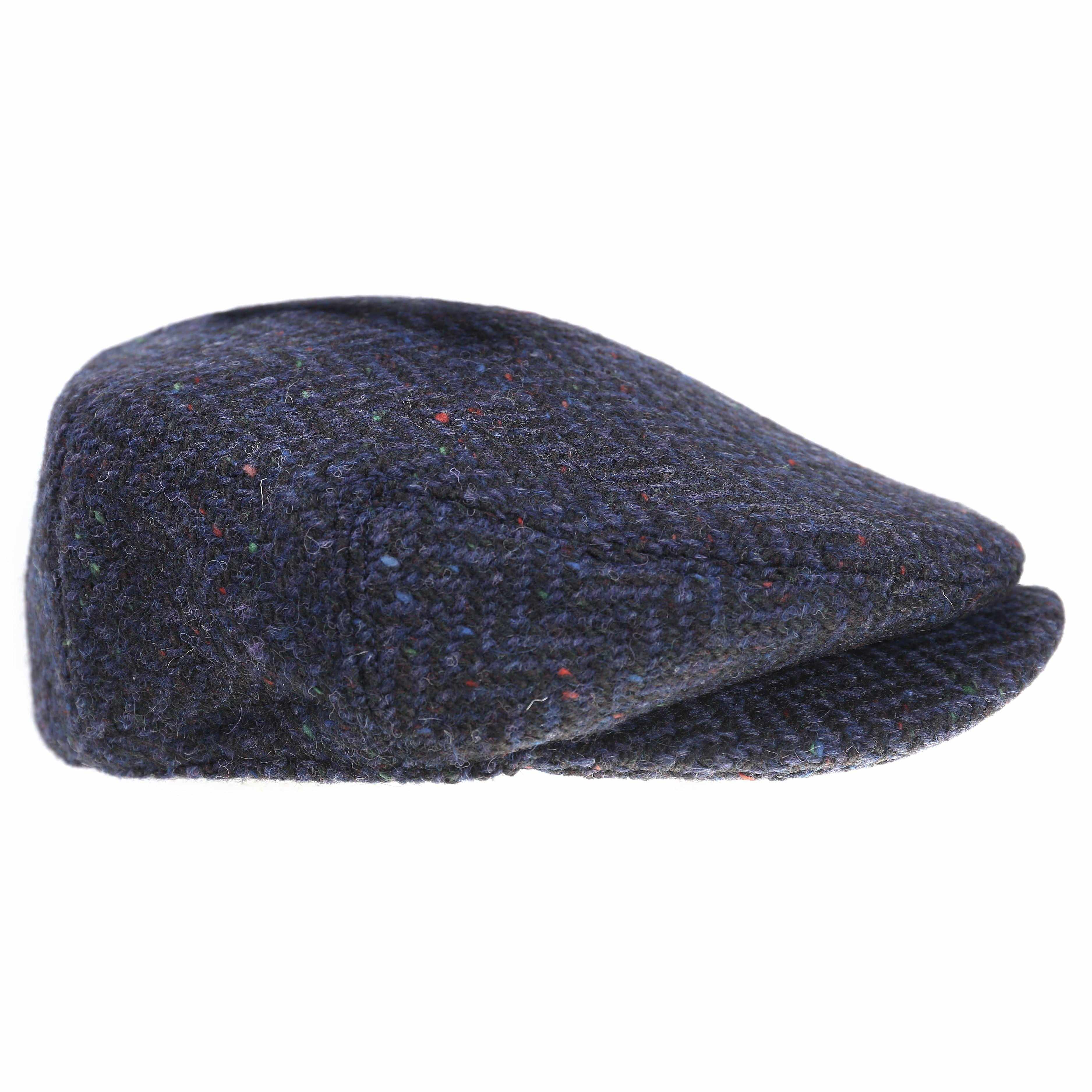 Blue Herringbone