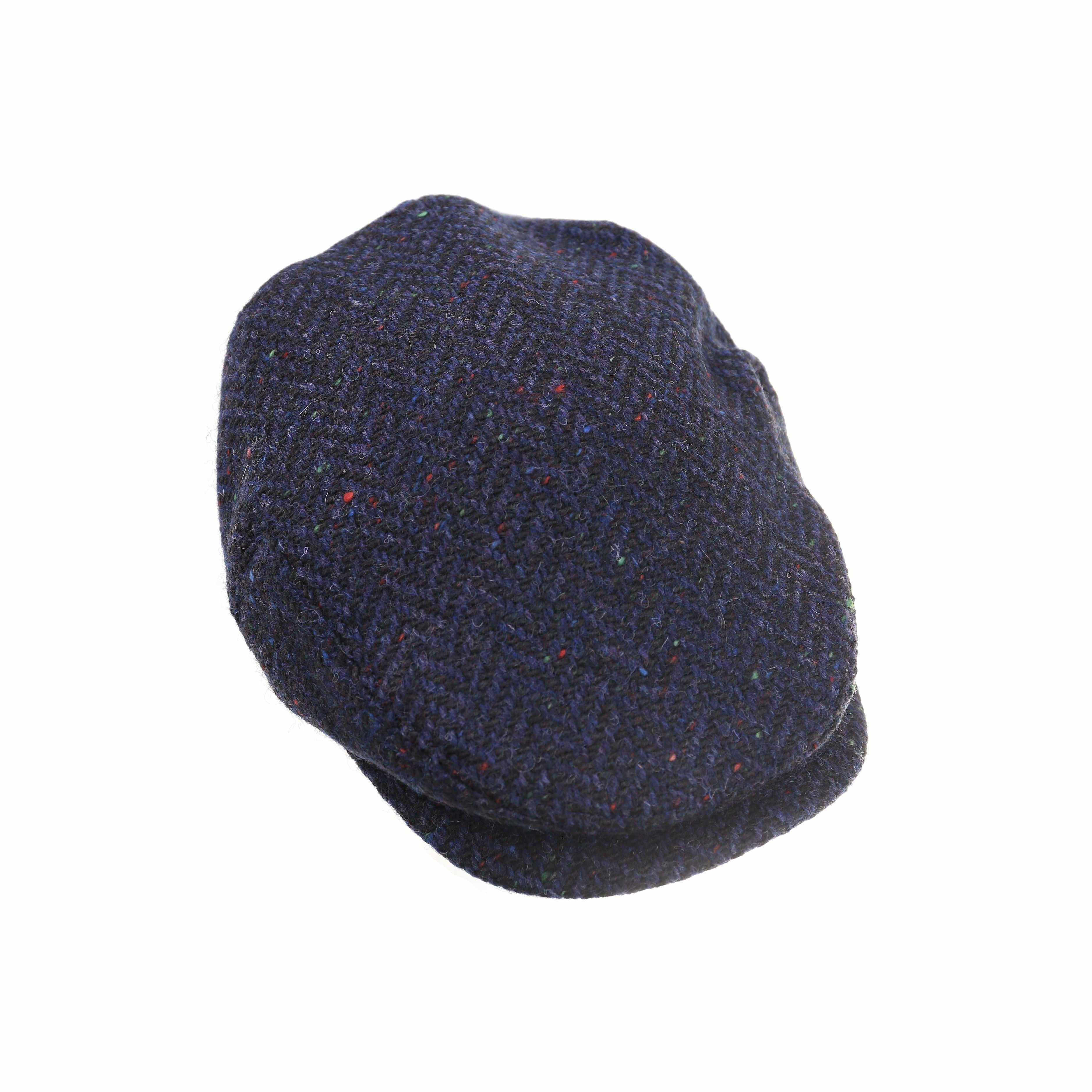 Blue Herringbone