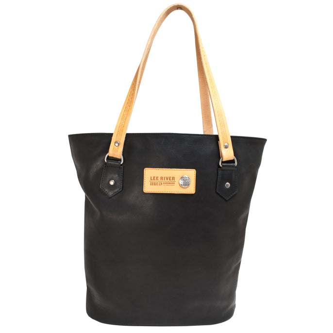 Italian Leather Shoulder Tote Bag, Celtic Embossed Handbag,  Handcrafted in Ireland