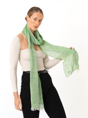 Linen Scarf 100 % Made in Ireland  94