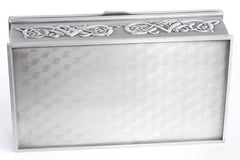 Celtic Pewter Jewelry Box: Symbolic & Spacious Storage