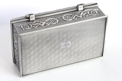 Celtic Pewter Jewelry Box: Symbolic & Spacious Storage