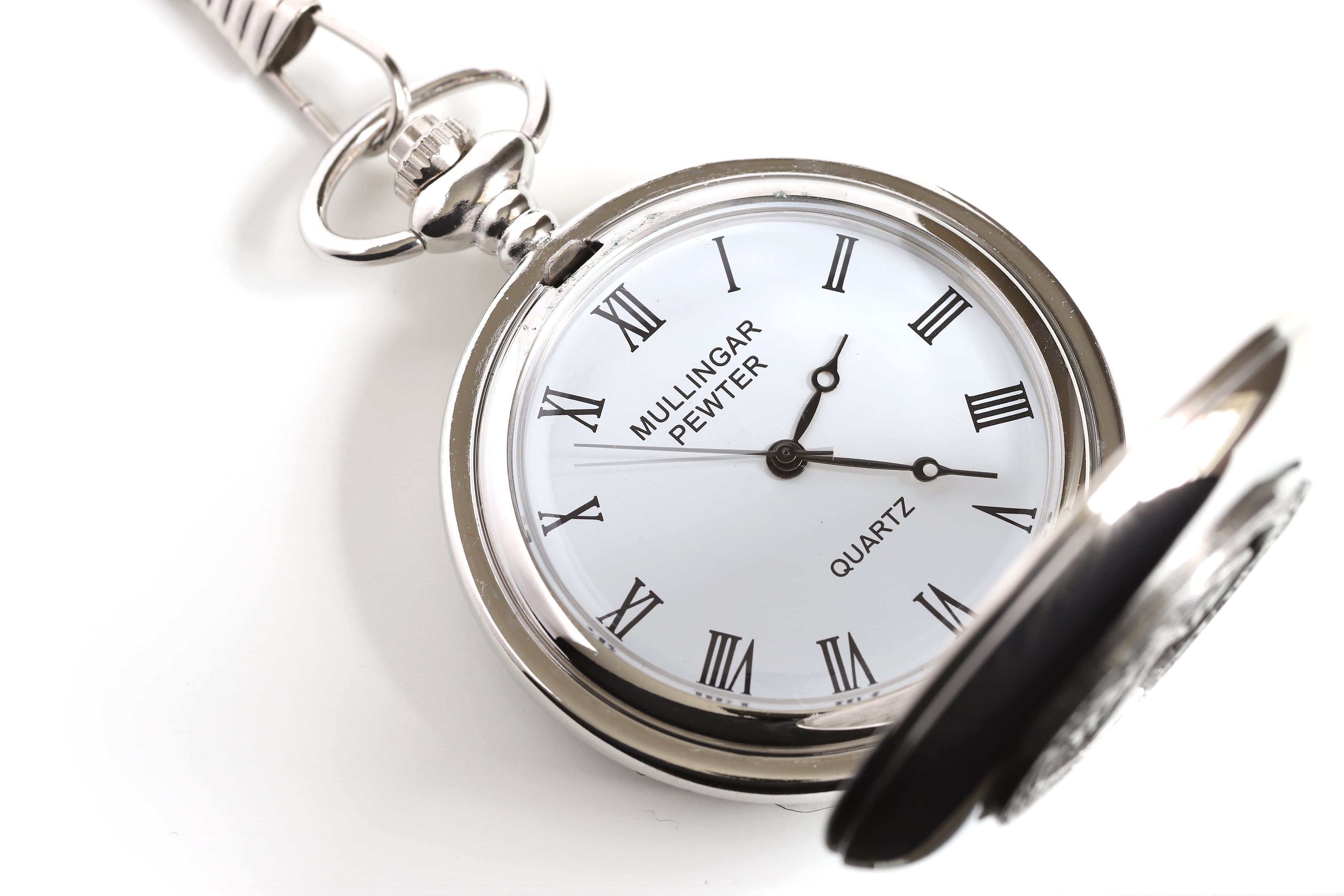 Celtic Shamrock Pocket Watch: Timeless Irish Gift