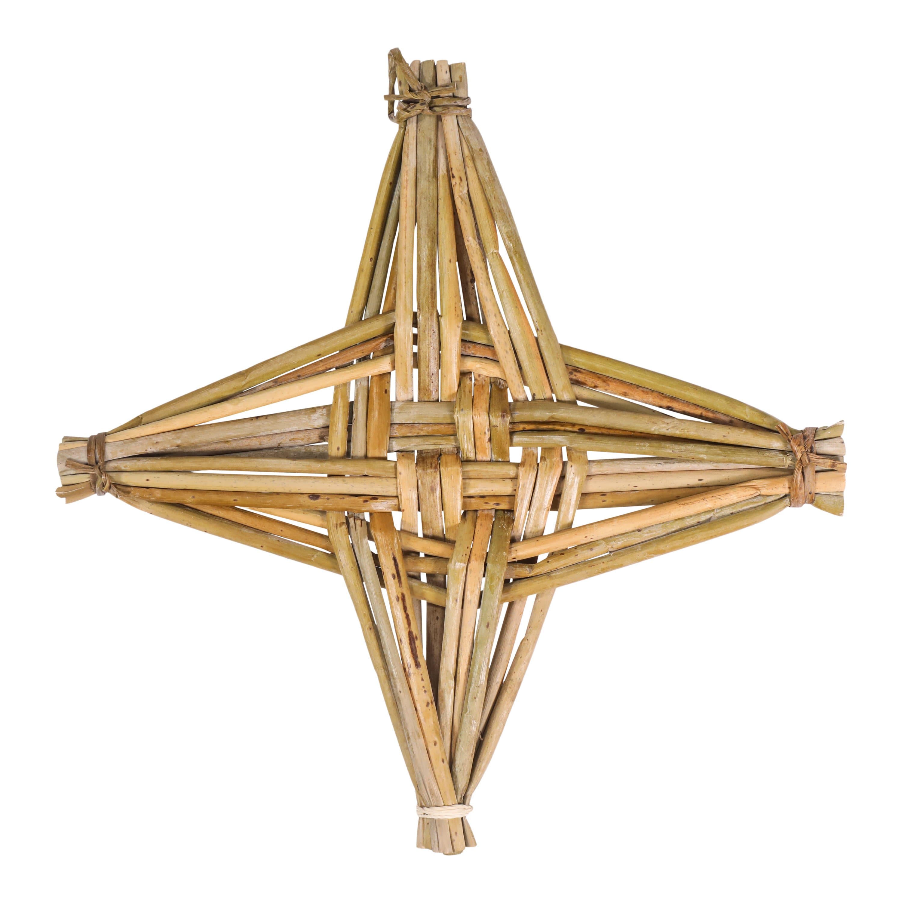 St Brigid Rushes For Cross 's Cross Irish Hanging Ornament Made In ...