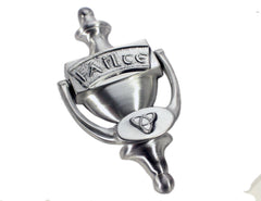 Irish Door Knocker Failte Welcome Pewter Made by Our Maker Partner in Co. Westmeath