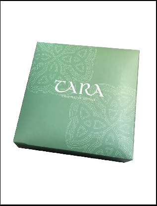 Vibrant Tara Brooch Pin: A Twist on Irish History