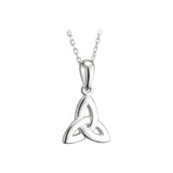 Sterling Silver Trinity Knot Necklace: A Unique Irish Emblem