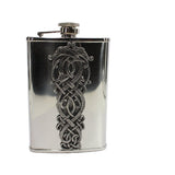 Celtic Dragon Whiskey Flask: Irish Craftsmanship, 8oz of Spirit
